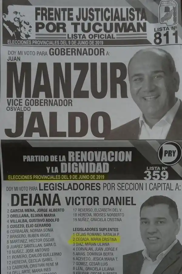 Una ex empleada de la Legislatura denuncia que Deiana le retenía parte de su sueldo