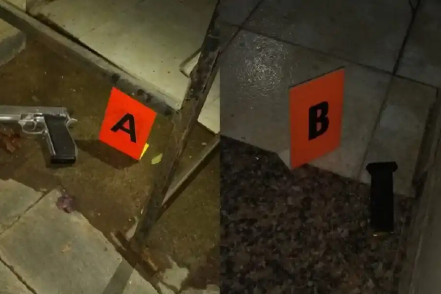 Gritos y disparos: pudo registrar el momento del robo de una moto en Barrio Norte