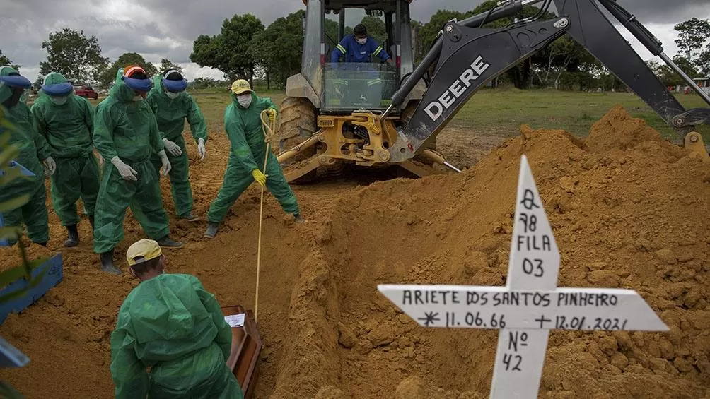 Brasil: el estado de San Pablo superó los 100.000 fallecidos por covid-19