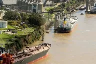 Preocupa el bajísimo nivel del río Paraná en Rosario