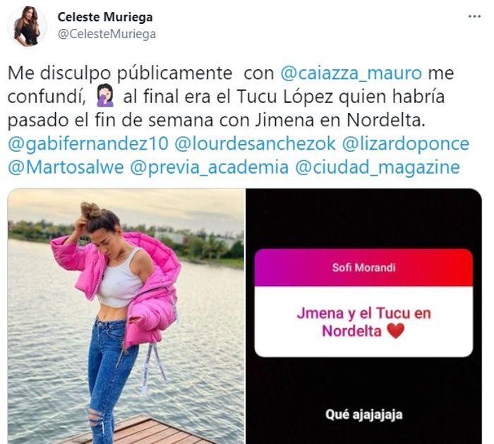 Tuit de Celeste Muriega