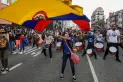 Nueva jornada de protestas en varios distritos de Colombia