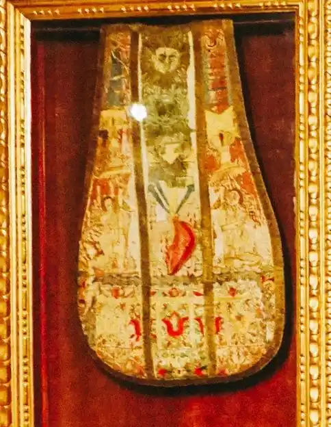 CASULLA. La prenda está en el Convento de San Francisco.