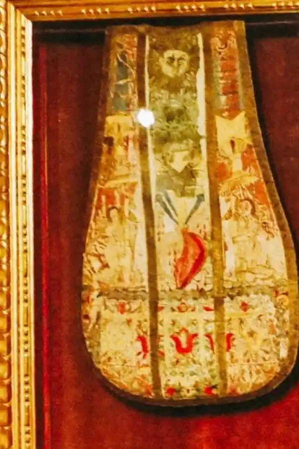 CASULLA. La prenda está en el Convento de San Francisco.