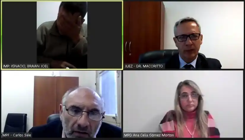 Audiencia de imputación. MPF