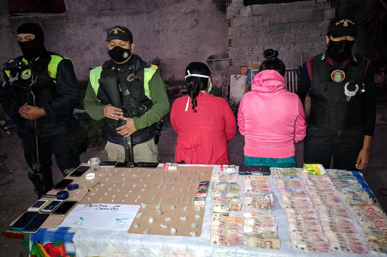 La policía desbarató una banda familiar que vendía drogas