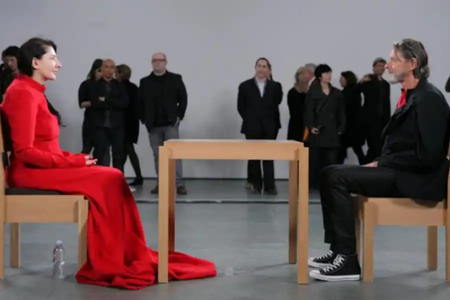 EN EL MOMA. “La artista” es quizá su obra más emblemática y emotiva.  