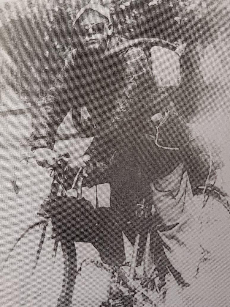 En 1950, Ernesto Guevara.