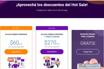 Hot Sale en La Gaceta: últimos días para disfrutar