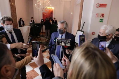 El Presidente, tras la reunión con Georgieva: la vocación es encontrar un acuerdo lo más rápido posible