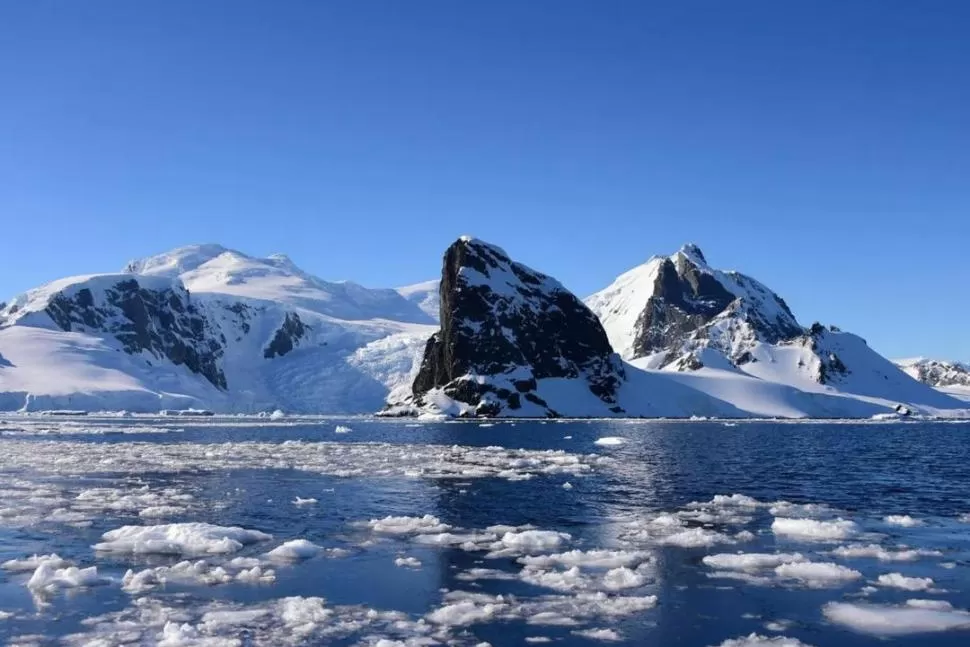 CRISIS CLIMATICA. La Antártida sigue batiendo récords de temperaturas. ARCHIVO LA GACETA