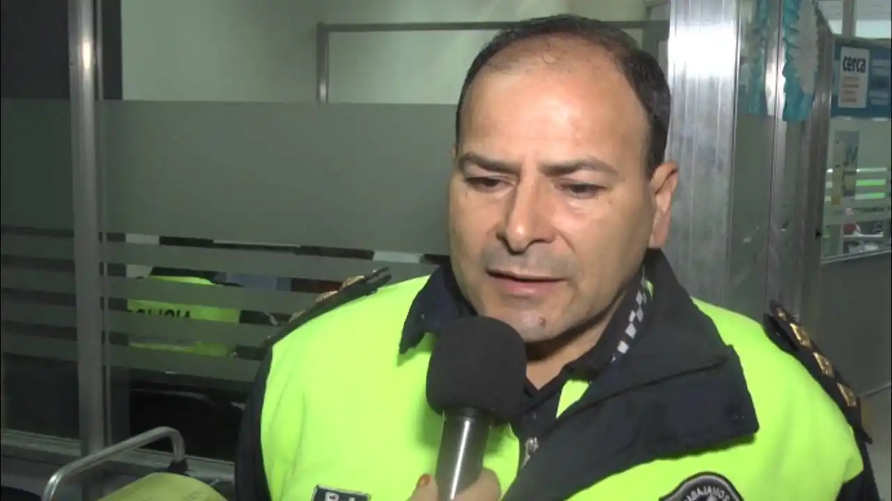 RICARDO HORACIO FRESNEDA. El titular de la Unidad Regional Capital asumió como subjefe de Policía interino. Foto: Captura de Video (Comunicación Pública)