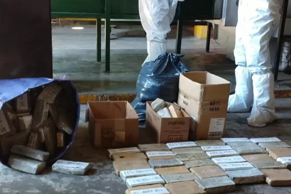 Quemaron 170 kilos de marihuana secuestrada en procedimientos policiales