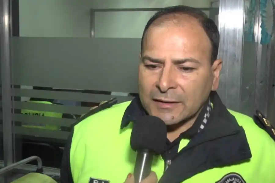 RICARDO HORACIO FRESNEDA. El titular de la Unidad Regional Capital asumió como subjefe de Policía interino. Foto: Captura de Video (Comunicación Pública)
