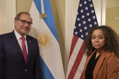 Argüello se reunió en Estados Unidos con la asesora de Joe Biden