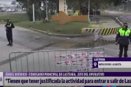 Instalaron puestos de control para evitar la circulación de personas en Lastenia