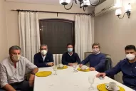 Cuatro intendentes y un invitado, el bussismo vs. el canismo y el aviso de un ex juez peronista