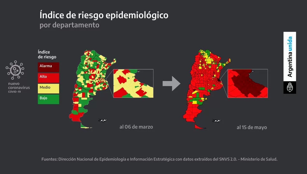 ESCENARIO DE CATÁSTROFE. El presidente, Alberto Fernández, advirtió que hay ciudades y provincias que tienen sus sistemas de salud al límite.