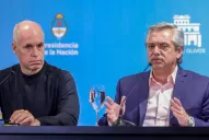 Alberto Fernández cargó contra Larreta en su mensaje