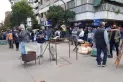 Gastronómicos mantendrán el acampe en Barrio Norte hasta que los reciba el Gobierno