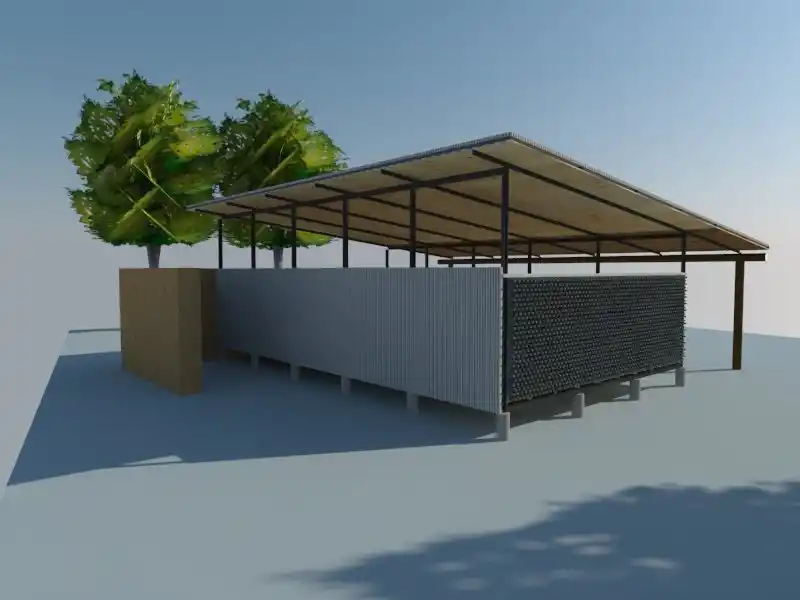 ASÍ QUEDARÁ. Este es el diseño del salón de usos múltiples.