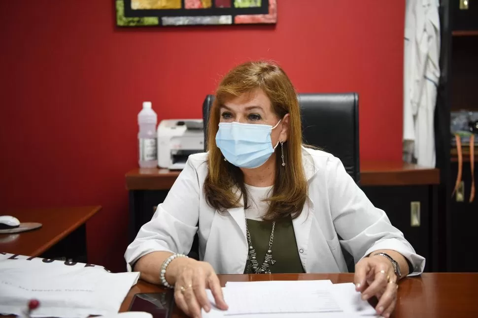 INDIGNADA. Olga Fernández repudió la conducta del empresario. 