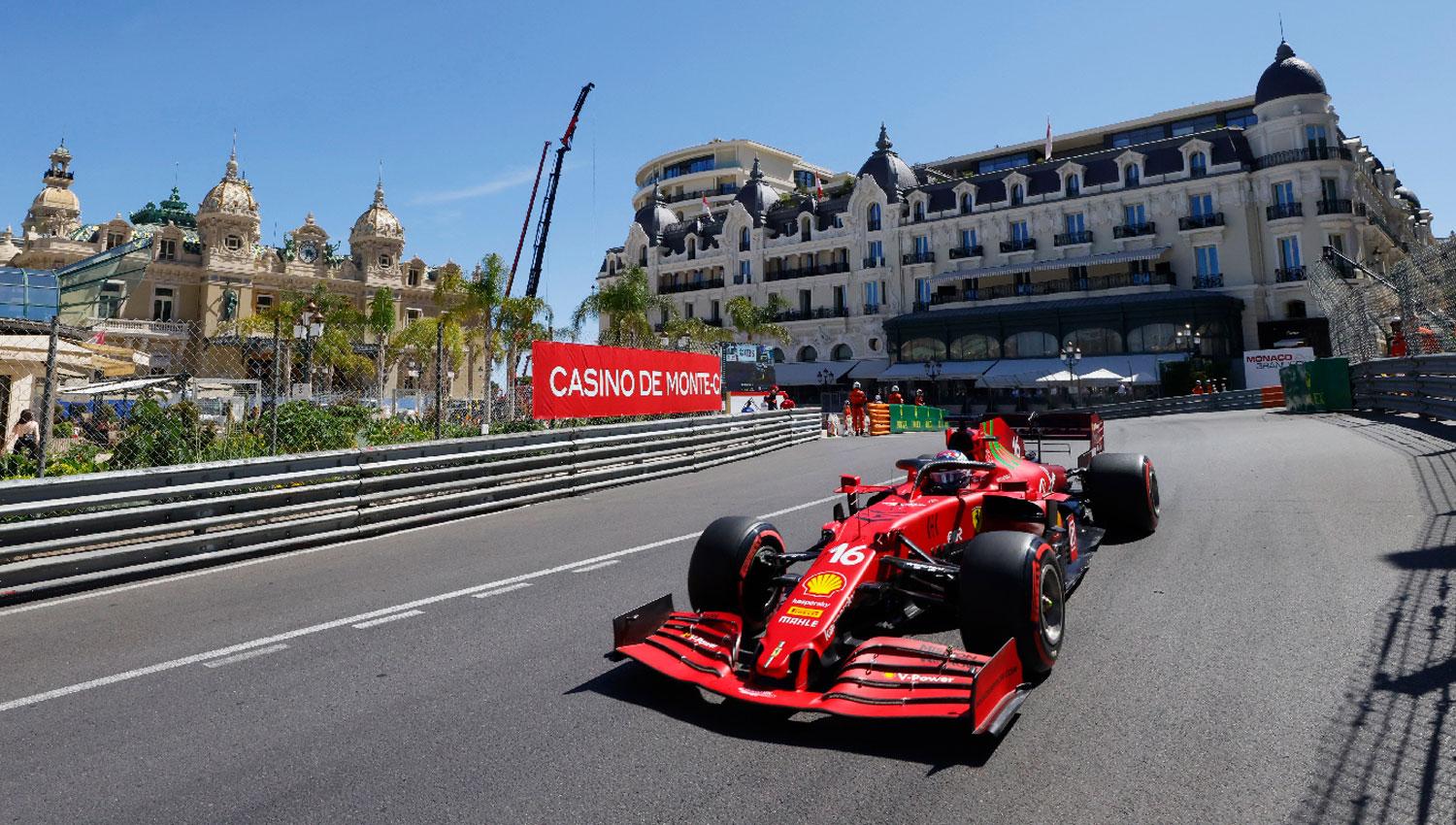 Leclerc larga primero en el GP de Mónaco de la Fórmula 1 ...