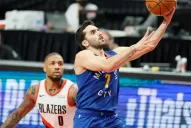 Playoffs NBA: Campazzo, clave en un nuevo triunfo de Denver Nuggets