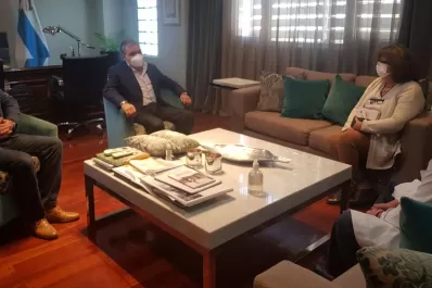 El intendente Alfaro y el legislador Albarracín se reunieron con referentes del Sitas