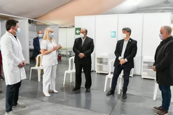 Habilitan el hospital modular de Lomas para atender casos leves y moderados de covid-19