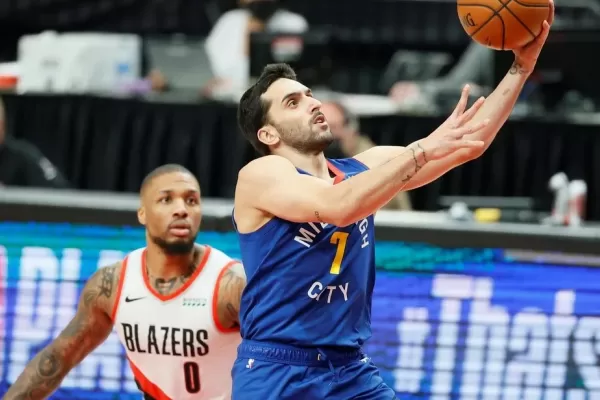 Playoffs NBA: Campazzo, clave en un nuevo triunfo de Denver Nuggets