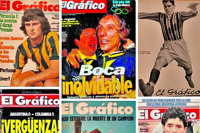 Revista El Gráfico: chau partido, hola lectura