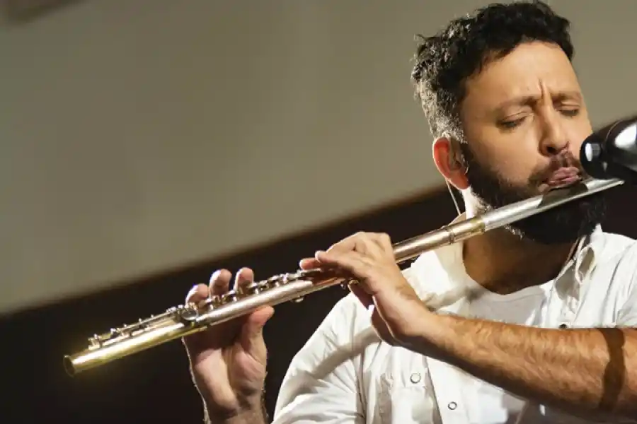 HEREDERO. Pato Molina Chazarreta sigue la tradición musical familiar.