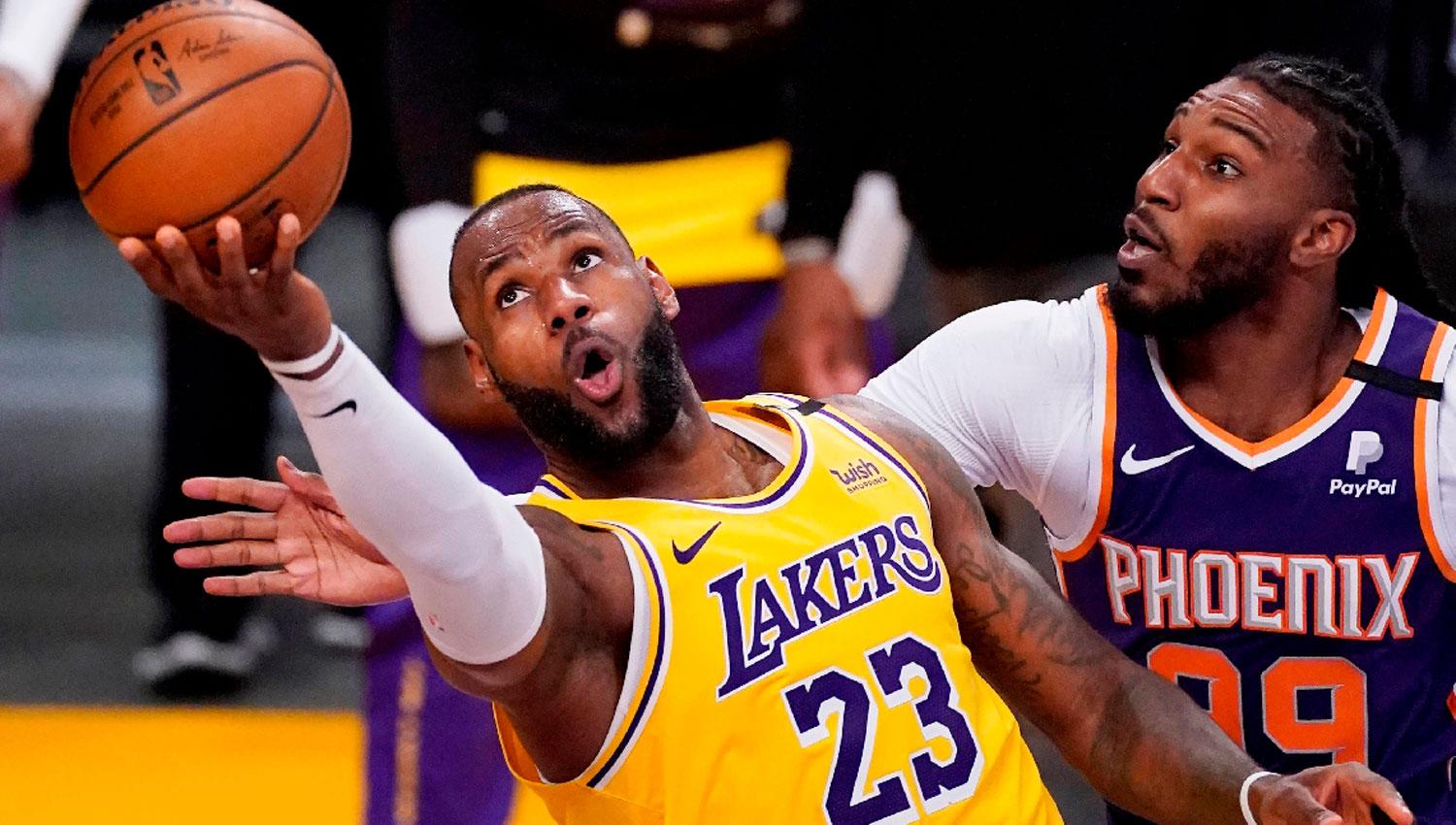LA ESTRELLA. LeBron James liderará unos Lakers que arrancan como candidatos a pelear el campeonato.