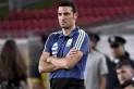 Mientras espera la llegada de Agüero, Scaloni va moldeando el equipo