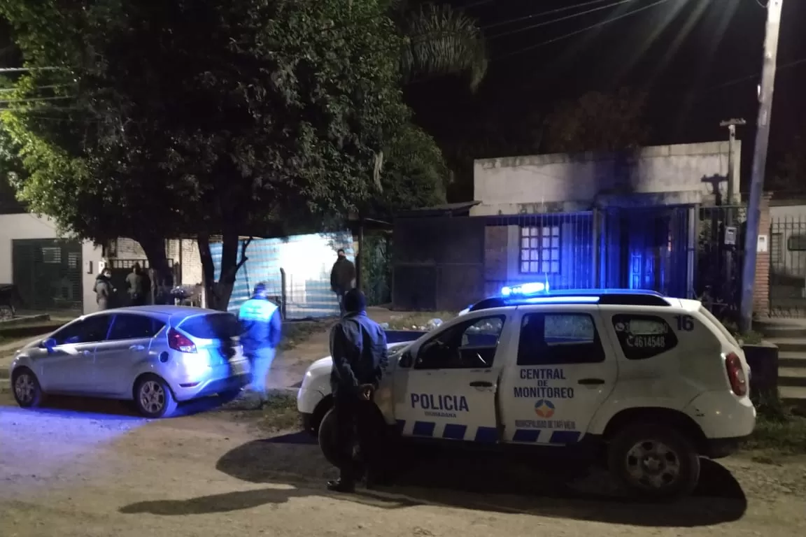Operativo en Villa Carmela. Foto policía de Tucumán