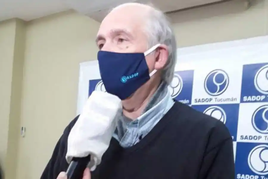 Bernardo Beltrán, titular de Sadop. 