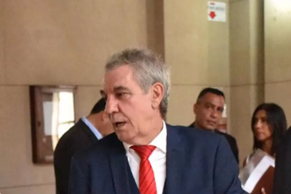  Juan Francisco Pisa en un acto público de 2019. 