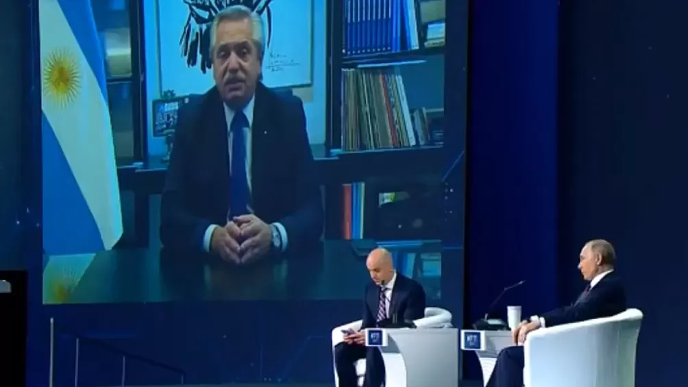 Alberto Fernández: es muy difícil desarrollarse con deudas estrafalarias”