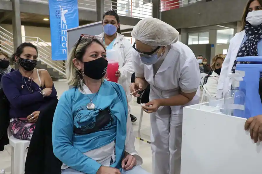 Docentes, en el plan de vacunación.