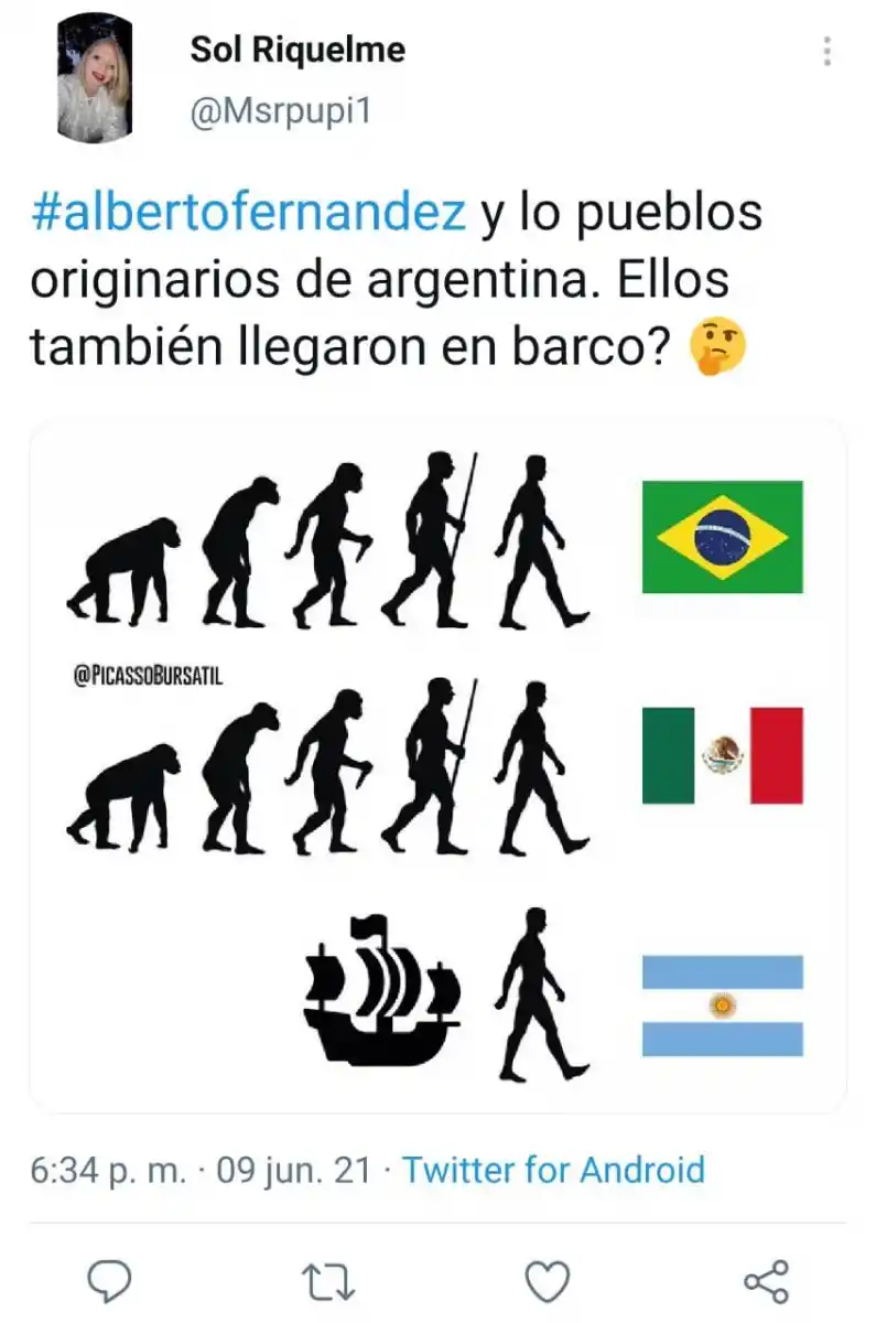 Las redes sociales se llenaron de memes tras la polémica frase del Presidente