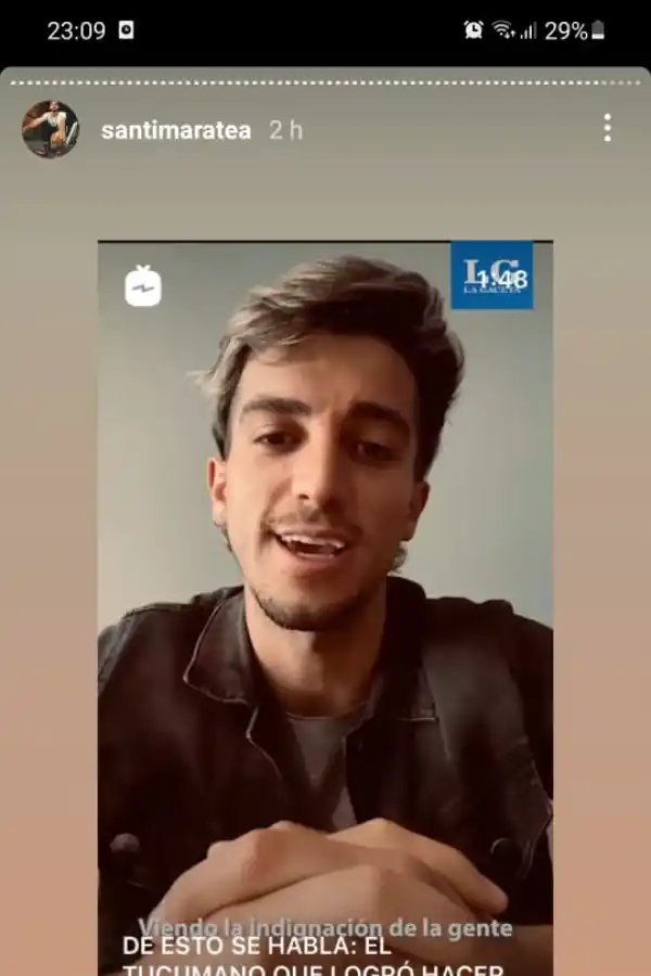 Santiago Maratea salió a bancar al influencer tucumano que recaudó $340.000 para la UNT