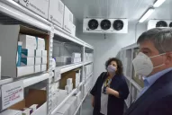 Vizzotti inauguró un centro de almacenamiento de vacunas en Santiago del Estero