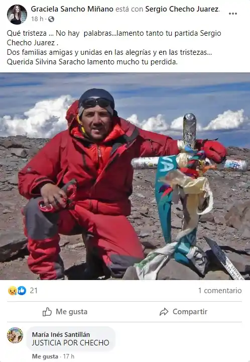 Las redes se inundaron de mensajes de dolor y de bronca por el crimen de Checho Juárez