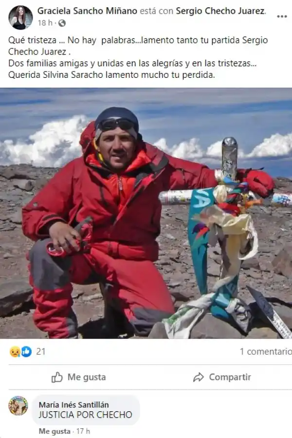 Las redes se inundaron de mensajes de dolor y de bronca por el crimen de Checho Juárez