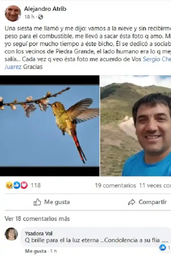 Las redes se inundaron de mensajes de dolor y de bronca por el crimen de Checho Juárez