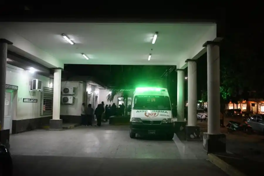 EN UNA CAMIONETA. La víctima fue trasladada al hospital de Concepción, pero llegó sin vida. 