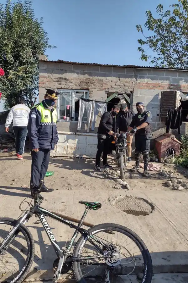 UNA PRUEBA VITAL. Los investigadores secuestraron la bicicleta que le habrían robado a la joven.  