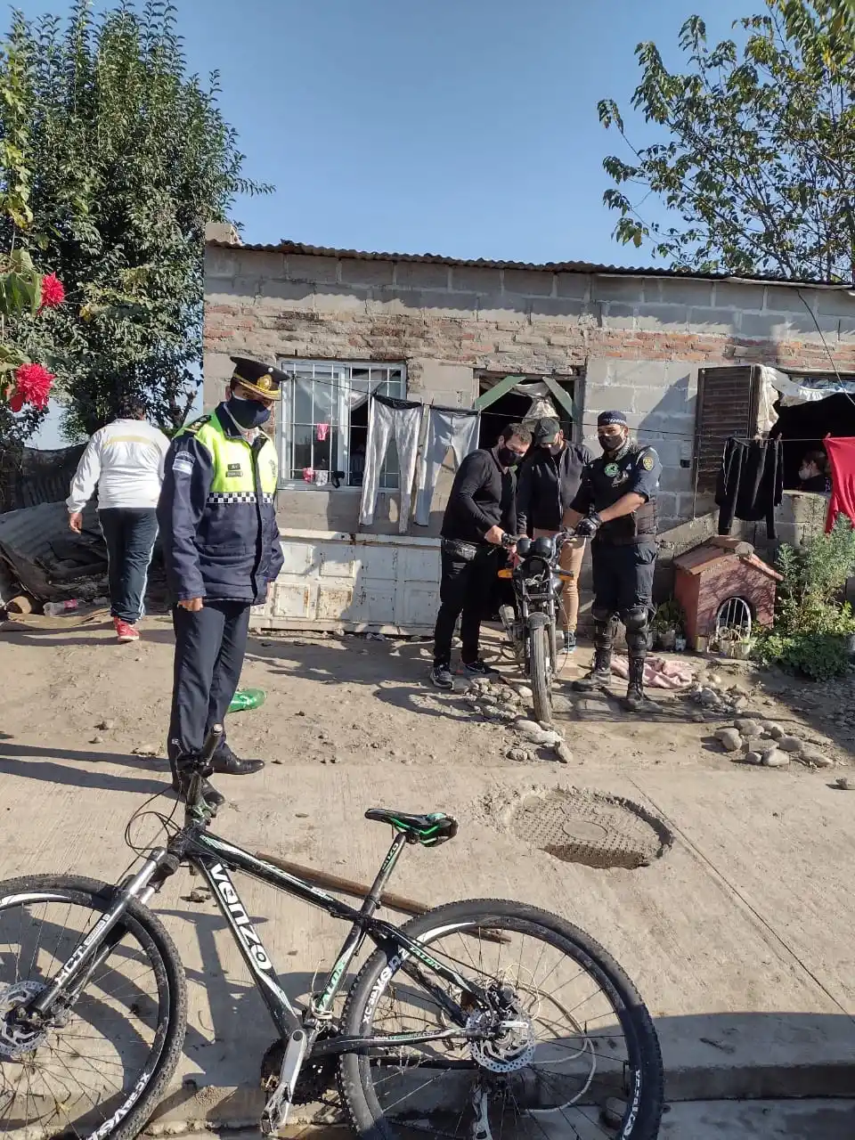 UNA PRUEBA VITAL. Los investigadores secuestraron la bicicleta que le habrían robado a la joven.  