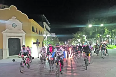 Movilización de ciclistas en el sur por el crimen del arquitecto